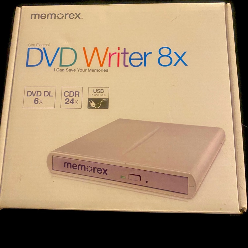 8x DVD writer